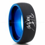 Pink Floyd Ring, Pink Floyd Wedding Band, Pink Floyd Wedding Ring, Pink Floyd Jewelry