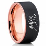 Pink Floyd Ring, Pink Floyd Wedding Band, Pink Floyd Wedding Ring, Pink Floyd Jewelry