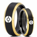 Pokémon Rings, Couple Rings, Pokémon Wedding Bands, Pokémon Wedding Rings, Pokémon Jewelry