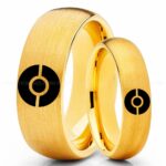 Pokémon Rings, Couple Rings, Pokémon Wedding Bands, Pokémon Wedding Rings, Pokémon Jewelry