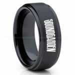 Soundgarden Ring, Soundgarden Wedding Band, Soundgarden Wedding Ring, Soundgarden Jewelry