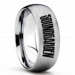 Soundgarden Ring, Soundgarden Wedding Band, Soundgarden Wedding Ring, Soundgarden Jewelry