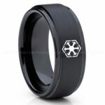 Sith Empire Ring, Star Wars Ring, Star Wars Wedding Band, Star Wars Wedding Ring