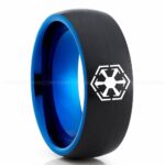 Sith Empire Ring, Star Wars Ring, Star Wars Wedding Band, Star Wars Wedding Ring