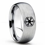Sith Empire Ring, Star Wars Ring, Star Wars Wedding Band, Star Wars Wedding Ring