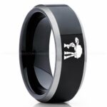 AT-AT Walker Ring, Star Wars Ring, Star Wars Wedding Band, Star Wars Wedding Ring