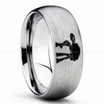AT-AT Walker Ring, Star Wars Ring, Star Wars Wedding Band, Star Wars Wedding Ring