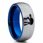 AT-AT Walker Ring, Star Wars Ring, Star Wars Wedding Band, Star Wars Wedding Ring