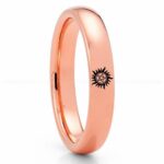 Supernatural Ring, Supernatural Wedding Band, Supernatural Wedding Ring, Supernatural Jewelry