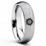 Supernatural Ring, Supernatural Wedding Band, Supernatural Wedding Ring, Supernatural Jewelry