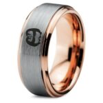 Penguin Ring, Penguin Jewelry, Penguins Wedding Ring, Penguins Wedding Band