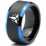 Klingon Ring, Star Trek Ring, Star Trek Wedding Ring, Star Trek Wedding Band, Klingon Wedding Ring, Star Trek Jewelry