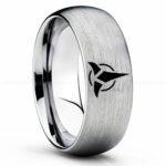 Klingon Ring, Star Trek Ring, Star Trek Wedding Ring, Star Trek Wedding Band, Klingon Wedding Ring, Star Trek Jewelry