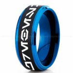 Aurebesh Ring, Star Wars Ring, Star Wars Wedding Band, Star Wars Wedding Ring, Aurebesh Wedding Band