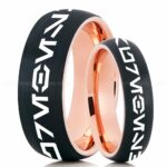 Aurebesh Ring, Star Wars Ring, Star Wars Wedding Band, Star Wars Wedding Ring, Aurebesh Wedding Band