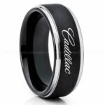 Cadillac Ring, Cadillac Wedding Ring, Cadillac Wedding Band, Auto Racing Ring, Cadillac Jewelry