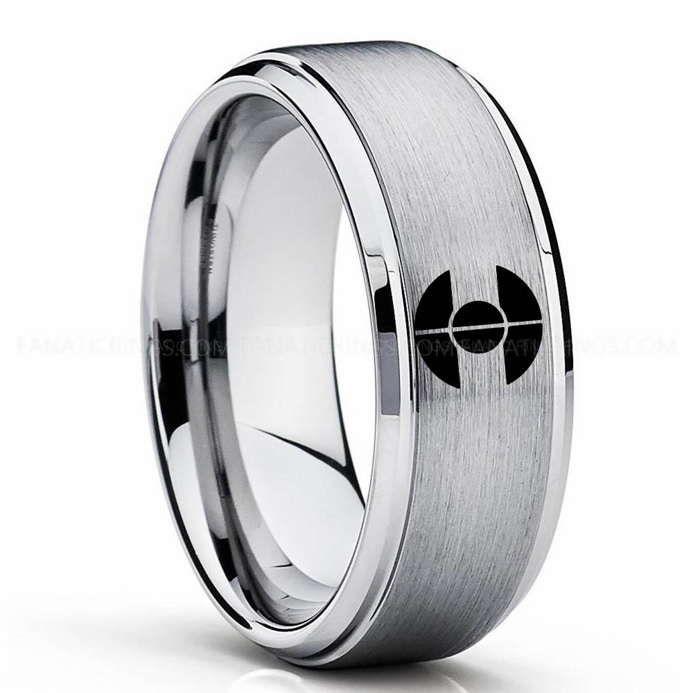 Dune 2 Silver 2 Fremen Ring, Fremen Wedding Ring, Fremen Wedding Band, Dune Wedding Ring, Dune Jewelry - Image 1