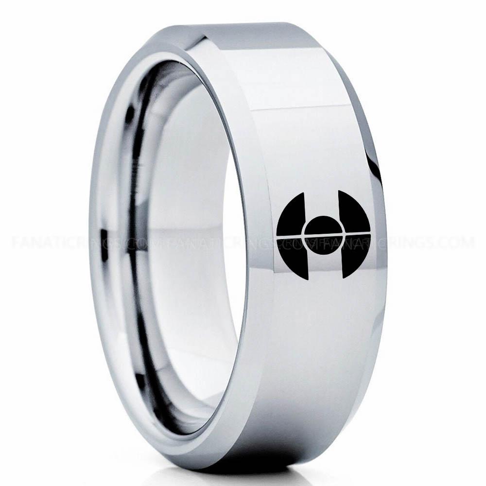 Dune 2 Silver 3 Fremen Ring, Fremen Wedding Ring, Fremen Wedding Band, Dune Wedding Ring, Dune Jewelry - Image 1