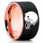 Browns Ring, Browns Wedding Band, Browns Wedding Ring, Browns Jewelry, Football Ring, Football Wedding Band