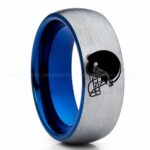 Browns Ring, Browns Wedding Band, Browns Wedding Ring, Browns Jewelry, Football Ring, Football Wedding Band