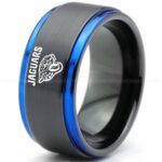 Jaguars Ring, Jaguars Wedding Band, Jaguars Wedding Ring, Jaguars Jewelry, Football Ring, Football Wedding Band