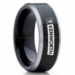 Kenworth Ring, Kenworth Trucks Ring, Trucker Ring, Kenworth Wedding Band, Kenworth Wedding Ring