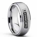 Kenworth Ring, Kenworth Trucks Ring, Trucker Ring, Kenworth Wedding Band, Kenworth Wedding Ring
