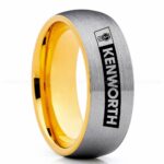 Kenworth Ring, Kenworth Trucks Ring, Trucker Ring, Kenworth Wedding Band, Kenworth Wedding Ring