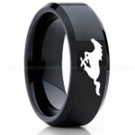 Mustang Ring, Ford Mustang Ring, Mustang Wedding Band, Mustang Wedding Ring, Ford Mustang Jewelry