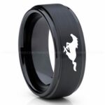 Mustang Ring, Ford Mustang Ring, Mustang Wedding Band, Mustang Wedding Ring, Ford Mustang Jewelry