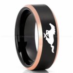 Mustang Ring, Ford Mustang Ring, Mustang Wedding Band, Mustang Wedding Ring, Ford Mustang Jewelry