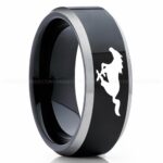 Mustang Ring, Ford Mustang Ring, Mustang Wedding Band, Mustang Wedding Ring, Ford Mustang Jewelry
