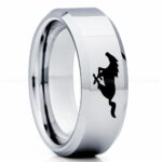 Mustang Ring, Ford Mustang Ring, Mustang Wedding Band, Mustang Wedding Ring, Ford Mustang Jewelry