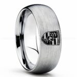 Porsche Ring, Porsche Wedding Ring, Porsche Wedding Band, Porsche Jewelry, Auto Racing Ring
