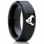 Texans Ring, Texans Wedding Band, Texans Wedding Ring, Texans Jewelry, Football Ring, Football Wedding Band