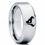 Texans Ring, Texans Wedding Band, Texans Wedding Ring, Texans Jewelry, Football Ring, Football Wedding Band