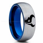 Texans Ring, Texans Wedding Band, Texans Wedding Ring, Texans Jewelry, Football Ring, Football Wedding Band