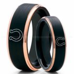 Colts Ring, Colts Wedding Band, Colts Wedding Ring, Colts Jewelry, Football Ring, Football Wedding Band