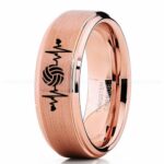 Volleyball Ring, Volleyball Wedding Band, Volleyball Wedding Ring, Volleyball Jewelry