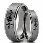 Volleyball Ring, Volleyball Wedding Band, Volleyball Wedding Ring, Volleyball Jewelry