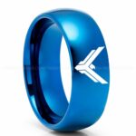 House Atreides Ring, Dune Ring, Dune Wedding Band, Dune Wedding Ring, House Atreides Wedding Band