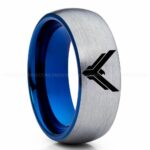 House Atreides Ring, Dune Ring, Dune Wedding Band, Dune Wedding Ring, House Atreides Wedding Band