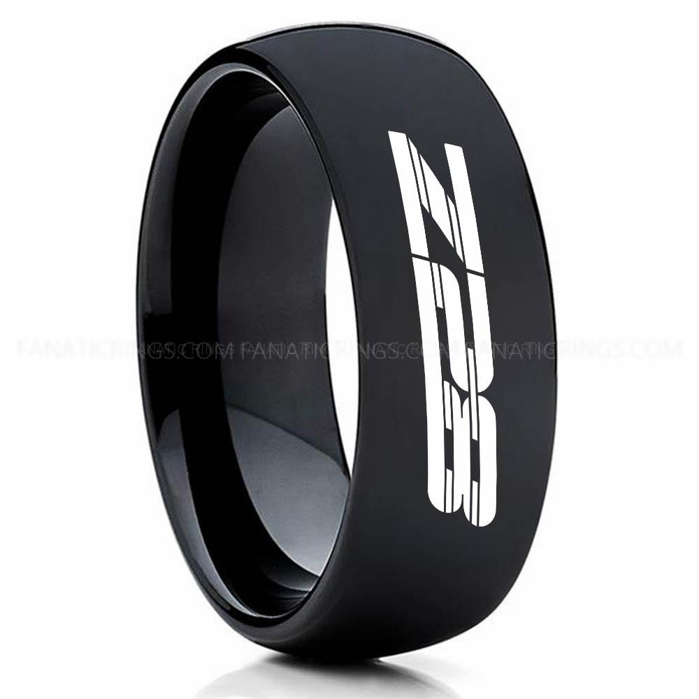 Z28 Black Camaro Z28 Ring, Chevy Camaro Ring, Camaro Wedding Band, Camaro Wedding Ring, Chevy Camaro Jewelry - Image 1