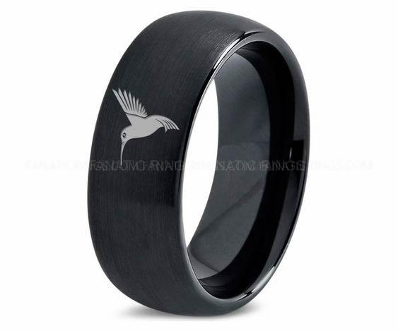 e2077bba18829cecd2b8b9de41300628 Hummingbird Ring, Hummingbird Jewelry, Hummingbird Wedding Ring, Hummingbird Wedding Band - Image 1