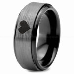 8 Bit Heart Ring, Legend of Zelda Ring, Legend of Zelda Jewelry, Zelda Wedding Band, Zelda Wedding Ring, Gamer Ring