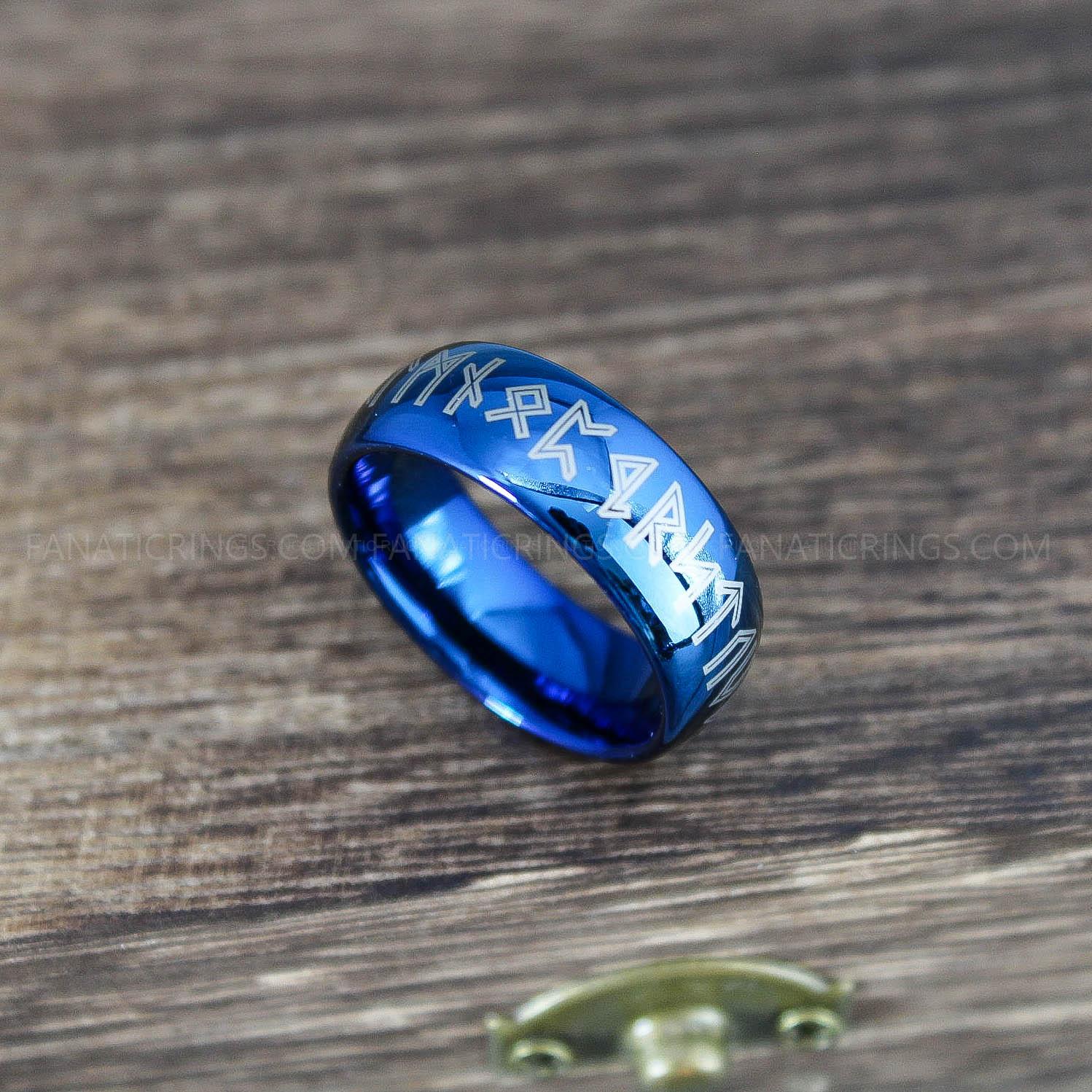 IMG_0032 Vikings Rings, Runes Rings, Nordic Rings, Norsemen Rings, Nordic Runes Ring - Image 1