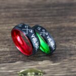 Til Valhalla Rings, Vikings Rings, Runes Rings, Nordic Rings, Norsemen Rings, Nordic Runes Rings