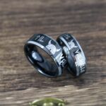 Til Valhalla Rings, Vikings Rings, Runes Rings, Nordic Rings, Norsemen Rings, Nordic Runes Rings