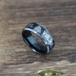 Til Valhalla Ring, Vikings Ring, Runes Ring, Nordic Ring, Norsemen Ring, Nordic Runes Ring