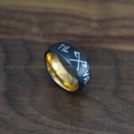 Til Valhalla Ring, Vikings Ring, Runes Ring, Nordic Ring, Norsemen Ring, Nordic Runes Ring - Image 7